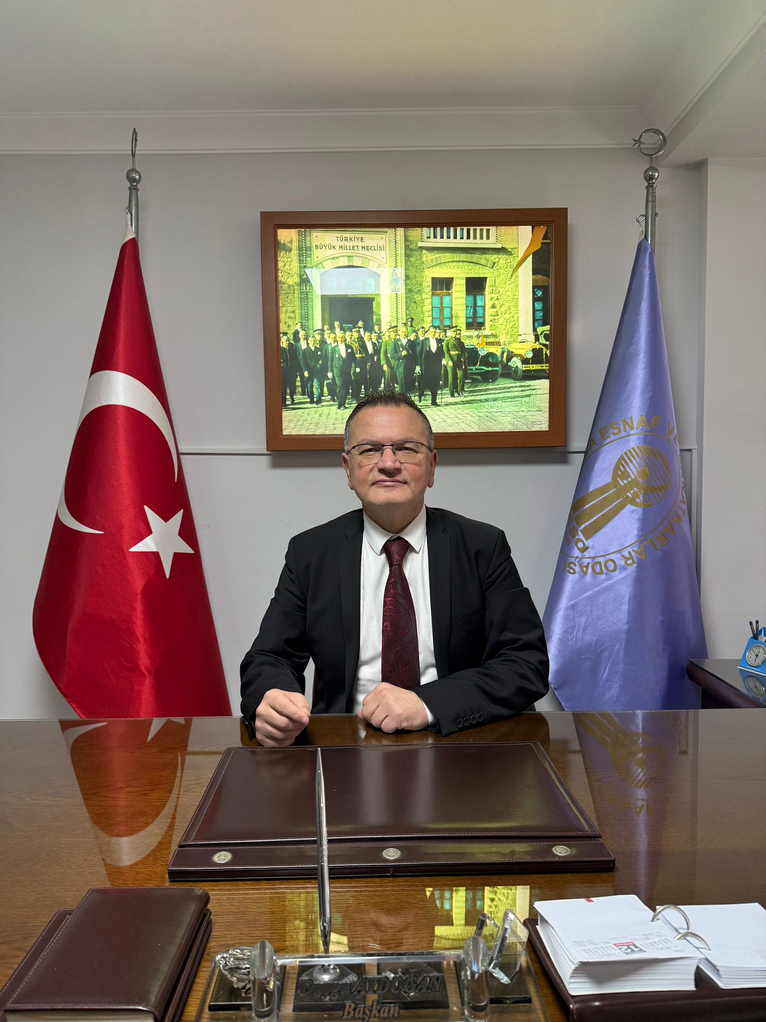 Akçakoca Esnaf ve Sanatkarlar Odası’nda Aydoğan ve Yönetimi Yeniden Adaylığını Açıkladı