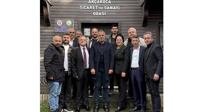 Akçakoca Esnaf ve Sanatkarlar Odası’ndan TSO Başkanı Pazvant’a Ziyaret