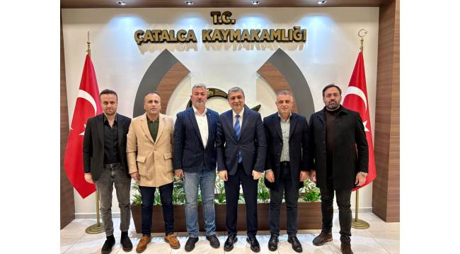 Akçakoca TSO’dan Çatalca Kaymakamı Yasin Öztürk’e Ziyaret