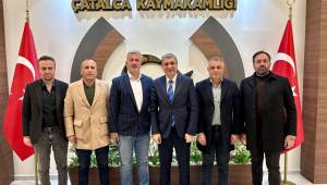 Akçakoca TSO’dan Çatalca Kaymakamı Yasin Öztürk’e Ziyaret