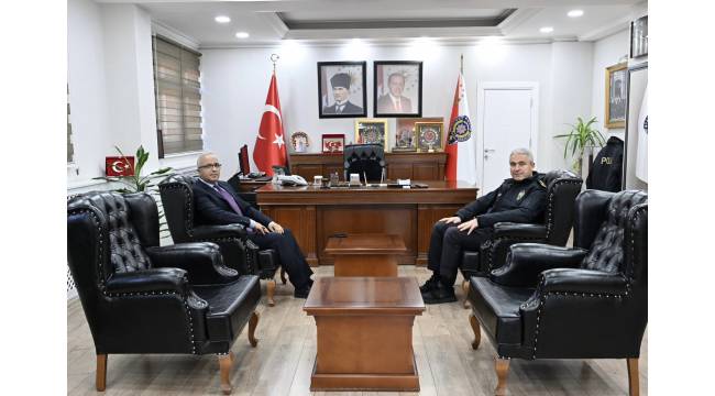 Bolu İl Emniyet Müdürü’nden Düzce’ye Nezaket Ziyareti