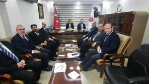 Diyanet İşleri Başkanlığı, Düzce İl Müftülüğü Aralık Ayı İlçe Müftüleri Toplantısı Gerçekleştirildi