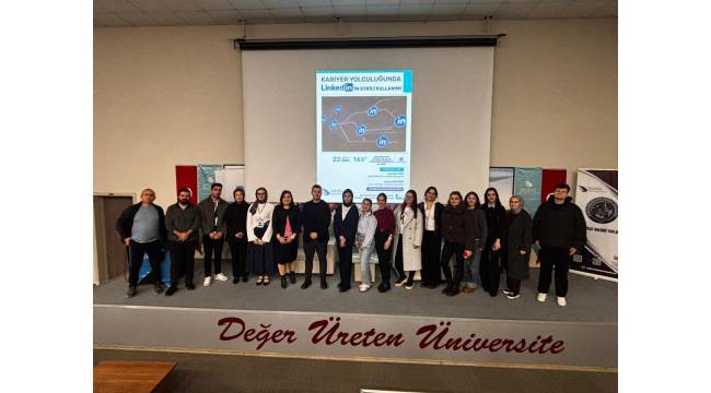 DÜZCE ÜNİVERSİTESİ’NDE “KARİYER YOLCULUĞUNDA LİNKEDİN’İN ETKİLİ KULLANIMI” ETKİNLİĞİ DÜZENLENDİ