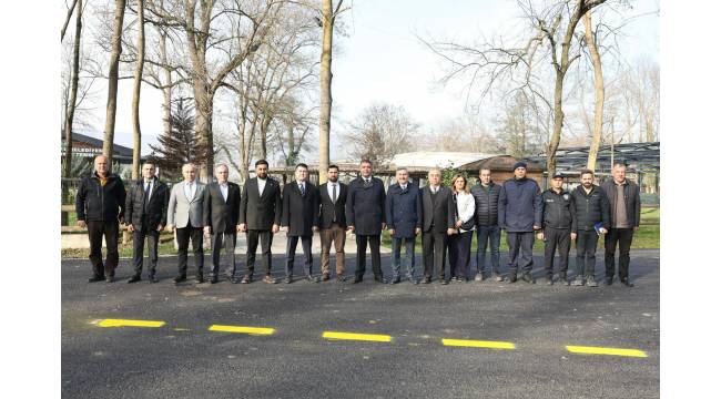 Gölyaka Kültür Park Yolu Tamamlandı: Vali Aslan Çalışmaları Yerinde İnceledi