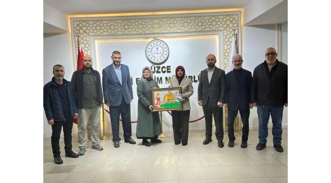 İHH Düzce’den İl Millî Eğitim Müdürüne Ziyaret