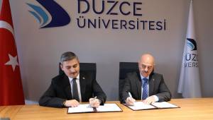 İl Özel İdaresi ile Düzce Üniversitesi Arasında Eğitim İş Birliği Protokolü İmzalandı