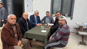 Kaymakam V. Şevket Cinbir, Dereköy’de Yenilenen Cami ve Şadırvan İnşaatını İnceledi