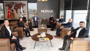 Türk Kızılay Akçakoca’dan MÜSİAD Genel Başkanı Burhan Özdemir’e Ziyaret