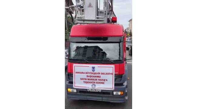 Akçakoca’dan Ankara Büyükşehir Belediyesi’ne Teşekkür