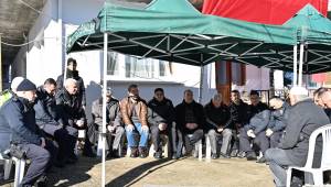 Düzce Emniyetinden Şehit Ailesine Taziye Ziyareti