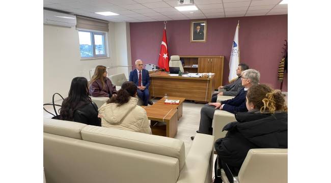 Düzce Gençlik ve Spor İl Müdürü Arslantürk’ten Üniversiteye Ziyaret