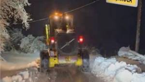 Düzce İl Özel İdaresi Karla Mücadelede Sahada