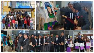 Düzce TOBB İlkokulu’nda Çocuk Kulübü Resim Kursu Dönem Sonu Sergisi Açıldı