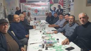 Düzce Yerel Dernekler Platformu Kahvaltıda Bir Araya Geldi