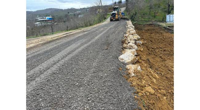 Kirazlı Köyü’nde Heyelan Bölgesinde Çalışmalar Tamamlandı