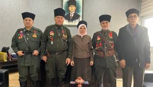 Kuvayi Milliye Mücahitler Derneği’nden İl Millî Eğitim Müdürlüğüne Ziyaret