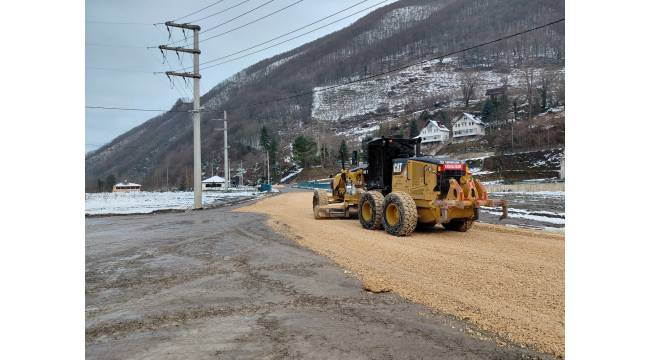 Uğur Köyü’nde Yol Bakım Çalışmaları Tamamlandı