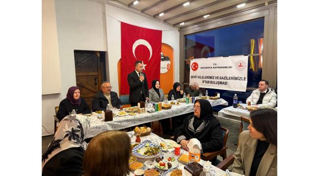 Dr. Kaymakam Hacı Arslan Uzan, Ramazan’ın İlk İftarında Şehit Aileleri ve Gazilerle Bir Araya Geldi