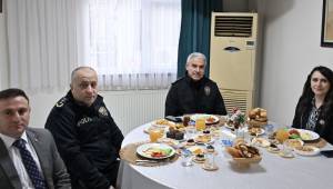 Düzce İl Emniyet Müdürü Ergüder, Polisevi Personeliyle Bir Araya Geldi