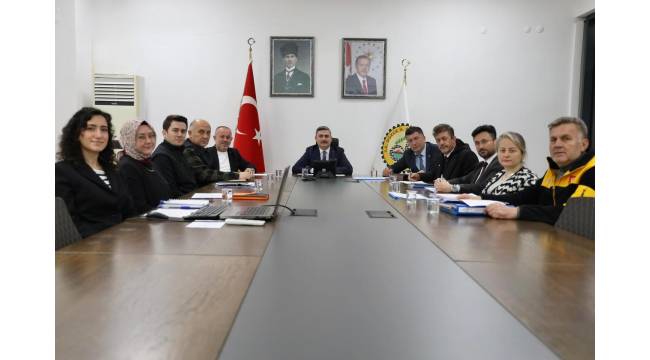 Encümen Gündemindeki Maddeler Görüşülerek Karara Bağlandı