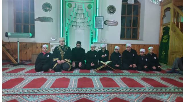 Evliya Camisi’nde Teravih Namazını Hafız Öğrenciler Kıldırdı