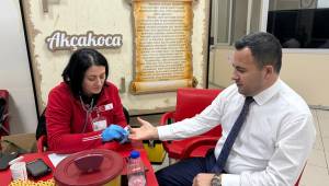 Kaymakam Uzan’dan Kızılay’ın Kan Bağışı Kampanyasına Destek