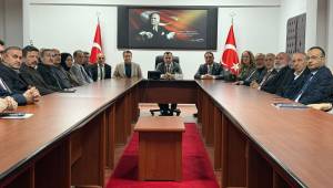 Okul Müdürlerinden Kaymakam Dr. Hacı Arslan UZAN’a Ziyaret