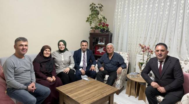 Şehit Polis Memuru Turgut Külünk’ün Ailesine Anlamlı İftar Ziyareti