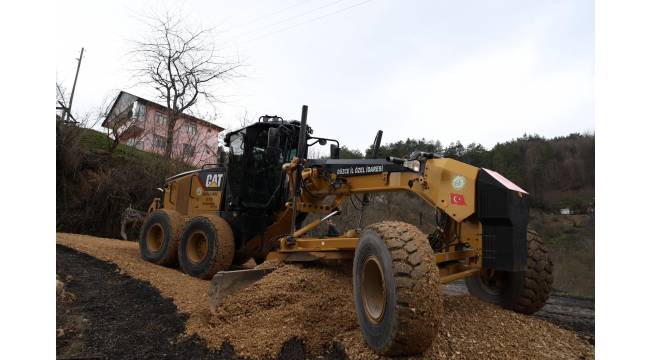 Uğur Köyü’nde Yol Bakım Çalışmaları Başladı