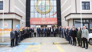 Vali Mehmet Makas’tan Düzce İl Özel İdaresine Ziyaret