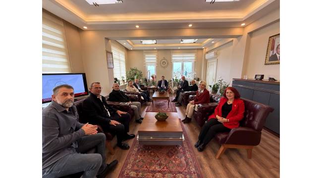 Akçakoca CHP İlçe Yönetiminden Kaymakam Uzan’a Ziyaret