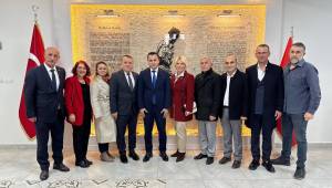 Akçakoca CHP İlçe Yönetiminden Kaymakam Uzan’a Ziyaret