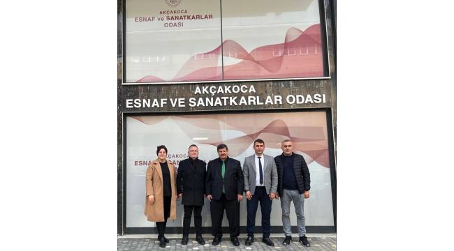 Akçakoca’da Esnaf ve SGK Yetkililerinden Verimli İstişare