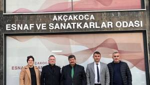 Akçakoca’da Esnaf ve SGK Yetkililerinden Verimli İstişare