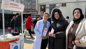 Akçakoca’da Ramazan’da Sağlık Programı Kapsamında Bilgilendirme Standı Kuruldu