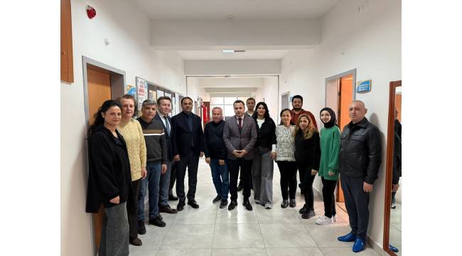 Akçakoca Kaymakamı Dr. Hacı Arslan Uzan’dan İlçe Millî Eğitim Müdürlüğüne Ziyaret