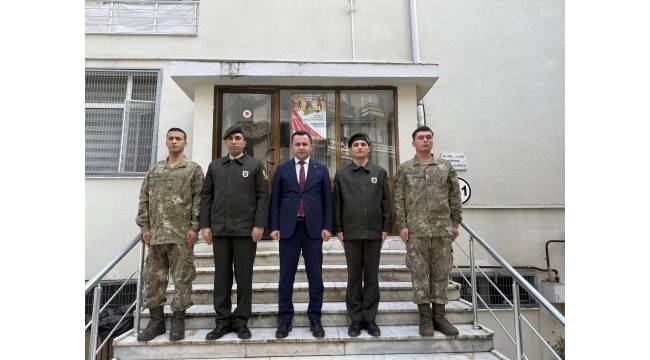 ASKERLİK ŞUBESİNE ZİYARET GERÇEKLEŞTİRİLDİ