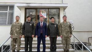 ASKERLİK ŞUBESİNE ZİYARET GERÇEKLEŞTİRİLDİ
