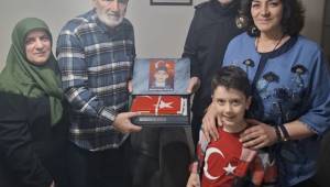 Düzce Emniyet Müdürü Ergüder’den Şehit Polis Mertcan’ın Ailesine Ramazan Ziyareti