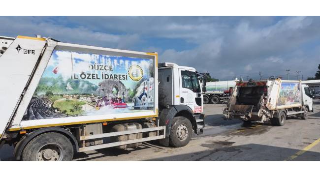 Düzce İl Özel İdaresi 2025’te Köylere 10 Bin Tonun Üzerinde Çöp Topladı
