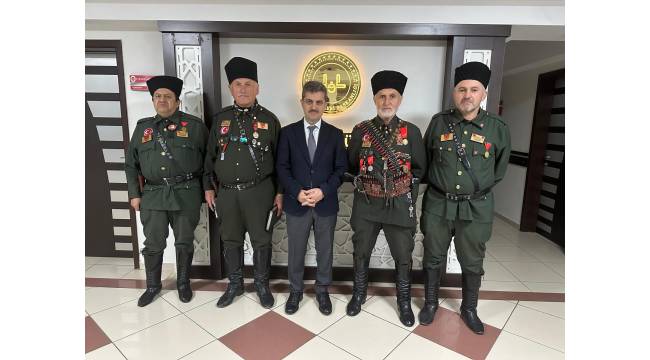 Kuvayı Milliye Derneği’nden Müftü Osman Aydın’a Ziyaret