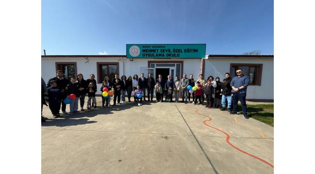 MEHMET SEVİL ÖZEL EĞİTİM VE UYGULAMA OKULU ZİYARET EDİLDİ