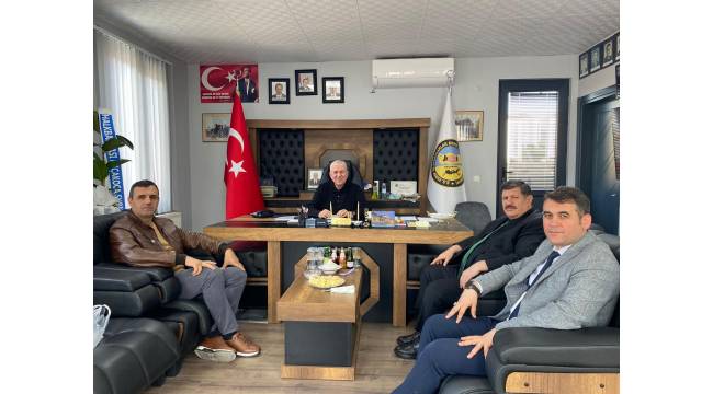 SGK Yöneticilerinden Hikmet Sarıoğlu’na Hayırlı Olsun Ziyareti