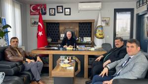 SGK Yöneticilerinden Hikmet Sarıoğlu’na Hayırlı Olsun Ziyareti