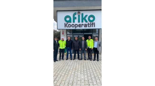 AFİKO Kooperatifi’ne Anlamlı Ziyaret: Muhtarlar ve Emniyetten Destek