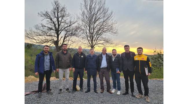 Akçakoca’da Beyören–Fakıllı Köyleri Arasında Yol Çalışmaları Sürüyor