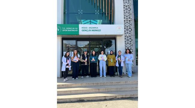 Akçakoca’da Dünya Sağlık Günü Etkinliği: Gençlere Sağlık Eğitimi Verildi