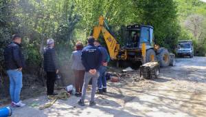 AKÇAKOCA’DA İÇME SUYU HATTINDA GÜÇLENDİRME ÇALIŞMALARI DEVAM EDİYOR