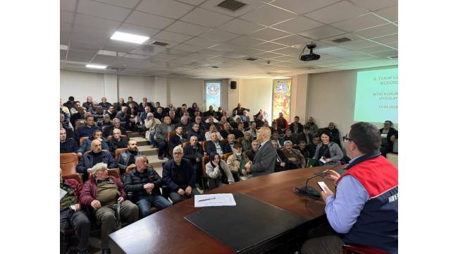 Akçakoca’da Üreticilere Bitki Koruma Eğitimi Verildi