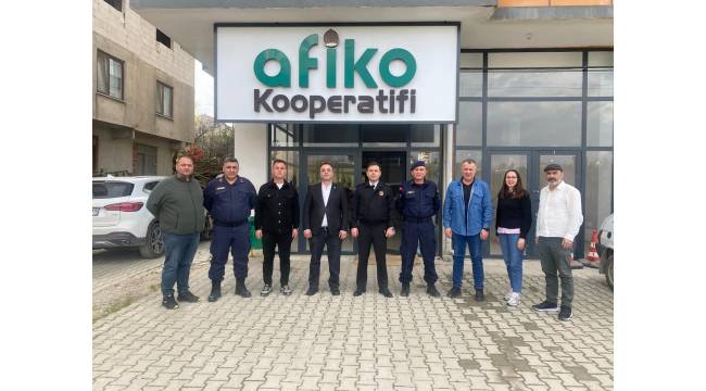 Akçakoca Jandarma Komutanı Veli Aktaş’tan AFİKO’ya Ziyaret